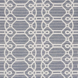 Ziz Embroidery Blue 71930 by Schumacher Designer Fabric CARAVANNE See Sample INDIA - </p><p>Repeat: Horizontal: 17 1/2" (44CM) and Vertical: 6 1/4" (16CM) 53 1/4" (135CM) - Swanky Fabrics -