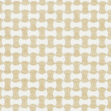 Nolita Embroidery Natural 70370 by Schumacher Designer Fabric ESSENTIALS: SMALL-SCALE UPHOLSTERY I See Sample INDIA - </p><p>Repeat: Horizontal: 3/4" (2CM) and Vertical: 1 1/2" (4CM) 50 5/8" (129CM) - Swanky Fabrics -