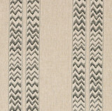 Kudu Stripe Black 69970 by Schumacher Designer Fabric Tribal Chic See Sample ITALY - </p><p>Repeat: Horizontal: 28" (71CM) and Vertical: 9 7/8" (25CM) 56" (142CM) - Swanky Fabrics - Kudu Stripe Black 69970 by Schumacher Designer Fabric Tribal Chic See Sample ITALY - </p><p>Repeat: Horizontal: 28" (71CM) and Vertical: 9 7/8" (25CM) 56" (142CM) - Swanky Fabrics -