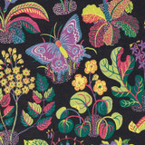 Exotic Butterfly Black 176182 by Schumacher Designer Fabric Good Vibrations See Sample UNITED KINGDOM MEDIUM DUTY </p><p>Repeat: Horizontal: 26 1/2" (67CM) and Vertical: 31" (79CM) 54 1/2" (139CM) - Swanky Fabrics - Exotic Butterfly Black 176182 by Schumacher Designer Fabric Good Vibrations See Sample UNITED KINGDOM MEDIUM DUTY </p><p>Repeat: Horizontal: 26 1/2" (67CM) and Vertical: 31" (79CM) 54 1/2" (139CM) - Swanky Fabrics -