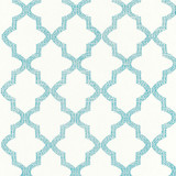 Tangier Embroidery Caribbean 68342 by Schumacher Designer Fabric CHROMA SP14 See Sample INDIA MEDIUM DUTY </p><p>Repeat: Horizontal: 3 1/2" (9CM) and Vertical: 7 1/2" (19CM) 50" WIDE (127CM) - Swanky Fabrics -