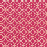Sarana Linen Embroidery Raspberry 67012 by Schumacher Designer Fabric CHROMA See Sample INDIA HEAVY DUTY </p><p>Repeat: Horizontal: 5" (13CM) and Vertical: 5" (13CM) 52 1/2" WIDE (133CM) - Swanky Fabrics -
