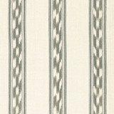Mojave Ikat Stripe Slate 67512 by Schumacher Designer Fabric IKAT COLLECTION See Sample INDIA HEAVY DUTY </p><p>Repeat: Horizontal: 9" (23CM) and Vertical: 4 1/4" (11CM) 53 1/2" WIDE (136CM) - Swanky Fabrics -