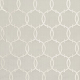 Silk Tracery Pearl 63711 by Schumacher Designer Fabric MODERN GLAMOUR See Sample INDIA LIGHT DUTY </p><p>Repeat: Horizontal: 4 5/8" (12CM) and Vertical: 8 1/8" (21CM) 54 7/8" WIDE (139CM) - Swanky Fabrics -
