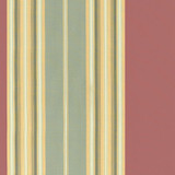 Vivien Silk Stripe Rouge 54131 by Schumacher Designer Fabric BEEKMAN SILKS (STRIPES) F06 See Sample CHINA NOT APPLICABLE </p><p>Repeat: Horizontal: 13 1/2" (34CM) and Vertical: - 54" WIDE (137CM) - Swanky Fabrics -