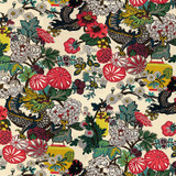 Chiang Mai Dragon Alabaster 173273 by Schumacher Designer Fabric PRINT HAPPY See Sample UNITED KINGDOM - </p><p>Repeat: Horizontal: 27" (69CM) and Vertical: 45 1/2" (116CM) 54" (137CM) - Swanky Fabrics - Chiang Mai Dragon Alabaster 173273 by Schumacher Designer Fabric PRINT HAPPY See Sample UNITED KINGDOM - </p><p>Repeat: Horizontal: 27" (69CM) and Vertical: 45 1/2" (116CM) 54" (137CM) - Swanky Fabrics -