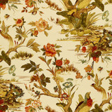 Le Faisan Chinoiserie Spice 173082 by Schumacher Designer Fabric SCHUMACHER PRINTS S05 See Sample FRANCE NOT APPLICABLE </p><p>Repeat: Horizontal: 27" (69CM) and Vertical: 30 7/8" (78CM) 54" WIDE (137CM) - Swanky Fabrics -