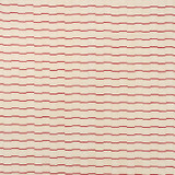 Lines Red 71212 by Schumacher Designer Fabric DAVID KAIHOI See Sample INDIA - </p><p>Repeat: Horizontal: 4 1/2" (11CM) and Vertical: 2 3/8" (6CM) 53" (135CM) - Swanky Fabrics -