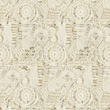 Herschel 3 Mushroom by Stout Designer Fabric COMFORTABLE LIVING FAWN/SHELL 100%POL INDIA </p><p>Repeat: 20.75 54 in - Swanky Fabrics -