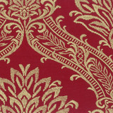 Motive 3 Ruby by Stout Designer Fabric EMBROIDERY IV 100%COT %BEMB INDIA </p><p>Repeat: 15.375 51.25 in - Swanky Fabrics -