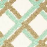 Pulaski 3 Seaspray by Marcus William Designer Fabric MARCUS WILLIAM STEP OUT 100%COT %BEMB INDIA Horizontal: 5.75 and Vertical: 6.125 51.75 in - Swanky Fabrics -