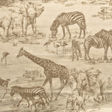 Zambia 1 Taupe by Stout Designer Fabric AFRICAN EXPEDITION 85%POL 15%LIN CHINA FLAME RETARDANT-U.F.A.C. CLASS 1 FLAME RETARDANT-N.F.P.A. 260A CLASS 1 CATB 117-2013 WYZENBEEK 50 000 DOUBLE RUB WEAR TEST (HEAVY DUTY) </p><p>Repeat: 27.25 57 in - Swanky Fabrics -