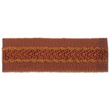 Potter 2 Paprika by Stout Designer Trim ART OF DESIGN TRIM-2 TAPES 100%SVI CHINA </p><p>Repeat: 0 1 in - Swanky Fabrics -