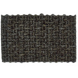 Marden 1 Steel by Stout Designer Trim NEW WORLD TAPES & BORDERS 100%LIN ITALY </p><p>Repeat: 0 1.63 in - Swanky Fabrics -