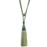 Espana 8 Sky by Stout Designer Trim MYSTIQUE TRIM 91%SVI 9%COT CHINA </p><p>Repeat: 0 11 in - Swanky Fabrics -