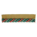 Snaps 16 Lagoon by Stout Designer Trim ART OF DESIGN TRIM-2 CORDS 60%COT 40%SVI CHINA </p><p>Repeat: 0 0.38 in - Swanky Fabrics -