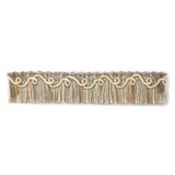 Genie 8 Seashore by Stout Designer Trim PETITE EXPRESSIONS TRIM 83%SVI 9%POL 8%COT CHINA Horizontal: 0 and Vertical: 0 0.75 in - Swanky Fabrics -