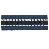 Potter 14 Starlight by Stout Designer Trim ART OF DESIGN TRIM-2 TAPES 100%SVI CHINA </p><p>Repeat: 0 1 in - Swanky Fabrics -