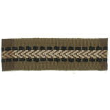 Potter 36 Carbon by Stout Designer Trim ART OF DESIGN TRIM-2 TAPES 100%SVI CHINA </p><p>Repeat: 0 1 in - Swanky Fabrics -