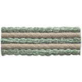 Ottoman 1 Mineral by Stout Designer Trim TRANSFORMATIONS TRIM 60%POL 37%COT 3%NYL INDIA </p><p>Repeat: 0 1.38 in - Swanky Fabrics -