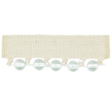 Deciblle 8 Sky by Stout Designer Trim MYSTIQUE TRIM 100%SVI CHINA </p><p>Repeat: 0 0.88 in - Swanky Fabrics -
