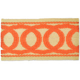 Improvise 6 Melon by Stout Designer Trim HARMONY TRIM 57%POL 43%SVI CHINA </p><p>Repeat: 0 2 in - Swanky Fabrics -