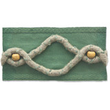 Avini 1 Mineral by Stout Designer Trim TRANSFORMATIONS TRIM 56%POL 38%COT 6%WOD INDIA </p><p>Repeat: 0 2 in - Swanky Fabrics -