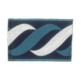 Cuzzart 1 Sapphire by Stout Designer Trim NEW WORLD TRIM VOLUME II 99%SVI 1%POL CHINA </p><p>Repeat: 0 2.38 in - Swanky Fabrics -