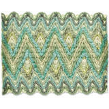 Asina 3 Seamist by Stout Designer Trim NEW WORLD TAPES & BORDERS 94%SVI 6%NYL CHINA </p><p>Repeat: 0 3.25 in - Swanky Fabrics -