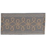 Katherine 2 Pewter by Stout Designer Trim ACCENTS TAPES & BORDERS 100%SVI CHINA </p><p>Repeat: 0 2 in - Swanky Fabrics -