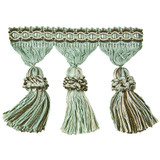 Saavedra 2 Vapor by Stout Designer Trim OPUS II TRIM 100%SVI CHINA </p><p>Repeat: 0 3 in - Swanky Fabrics -