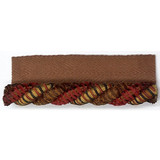 Inglewood 8 Brandy by Stout Designer Trim JUST CORDS 48%SVI 43%COT 9%POL CHINA </p><p>Repeat: 0 0.38 in - Swanky Fabrics -