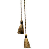 Shandell 35 Granite by Stout Designer Trim ART OF DESIGN TRIM-2 TASSEL FRINGE 100%SVI CHINA </p><p>Repeat: 0 3 in - Swanky Fabrics -