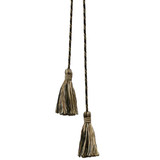 Shandell 36 Carbon by Stout Designer Trim ART OF DESIGN TRIM-2 TASSEL FRINGE 100%SVI CHINA </p><p>Repeat: 0 3 in - Swanky Fabrics -