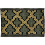 Elusive 3 Zinc by Stout Designer Trim HARMONY TRIM 59%SVI 41%POL CHINA </p><p>Repeat: 0 2.5 in - Swanky Fabrics -