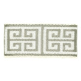 Sumatra 1 Pewter by Stout Designer Trim INSIGHTS TRIM 54%POL 46%SVI CHINA </p><p>Repeat: 0 2 in - Swanky Fabrics -