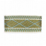 Riptide 1 Fiesta by Stout Designer Trim DIMENSIONS TRIM 100%SVI CHINA Horizontal: 0 and Vertical: 0 1.63 in - Swanky Fabrics -