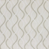 Rhythmic Light Silver by Carole Designer Fabric Sheer Genius 100% Polyester Turkey N/A </p><p>Repeat: 8 1/2" V, 6" H 55" - Swanky Fabrics -