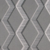 Never Say Never Pewter by Carole Designer Fabric SILVER FOX 61% Polyester, 39% Cotton India Passes 15,000 Double Rubs Wyzenbeek </p><p>Repeat: 6" V, 7" H 56" - Swanky Fabrics -
