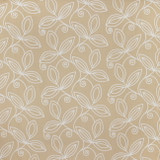 Lovely Leaf Straw by Carole Designer Fabric Summer Garden 100% Polyester India N/A </p><p>Repeat: 9 1/2" V, 18" H 54" - Swanky Fabrics -