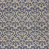 Family Heirloom Navy by Carole Designer Fabric Emerald Ocean 65% Polyester, 35% Viscose Turkey N/A </p><p>Repeat: 16 1/2" V, 11 1/8" H 55" - Swanky Fabrics -