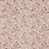 Petal Leaf Blush by Carole Designer Fabric Sandalwood 50% Polyester, 50% Cotton India N/A </p><p>Repeat: 15 3/8" V, 25 1/4" H 51" - Swanky Fabrics -