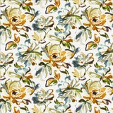 Garden Floral Sunset by Kasmir Designer Fabric See sample 100% Cotton
 INDIA 10,000 Wyzenbeek Double Rubs </p><p>Repeat: Horizontal: 27 inches and Vertical: 25 inches 54 - Swanky Fabrics -