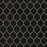 Oh Geez Onyx by Kasmir Designer Fabric See sample 85% Polyester
15% Cotton
 CHINA 50,000 Wyzenbeek Double Rubs </p><p>Repeat: Horizontal: 2 inches and Vertical: 3 inches 54 - Swanky Fabrics -