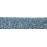 Carlyle Bullion/Blue Jay FX1502-008 by Scalamandre Trim Designer Trim NOVANTA PASSEMENTERIE 96% RAYON 4% FIBRANNE CHINA LIGHT DUTY Horizontal: 0" and Vertical: 0" 3" - Swanky Fabrics -