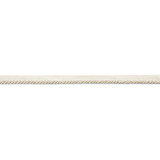 Boulevard Cord/Creme C314-003 by Scalamandre Trim Designer Trim NOVANTA PASSEMENTERIE 15% POLYESTER 1% ACRYLIC|48% COTTON 19% RAYON 17% FIBRANNE CHINA LIGHT DUTY Horizontal: 0" and Vertical: 0" 0.25" - Swanky Fabrics -