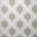 Once Again Persimmon by Carole Designer Fabric Bold Adventure 55% Linen, 45% Rayon China Passes 40,000 Double Rubs Wyzenbeek Horizontal: 13 1/2" and Vertical: 13 1/2" V 55" - Swanky Fabrics -