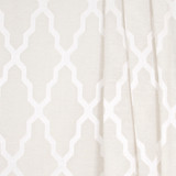 In The Path Ivory by Carole Designer Fabric Sheer Marvel 90% Polyester, 10% Linen CHINA N/A Horizontal: 145 and Vertical: 75 118 - Swanky Fabrics -