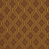 Farley Walnut by RM CoCo Designer Fabric Comedy Club 100% Polyester Embroidery 100% Rayon See Sample 0 Horizontal: 5.75 and Vertical: 6.25 54 - Swanky Fabrics -