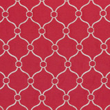 Picardie Trellis Geranium by RM CoCo Designer Fabric Finishing Touches Vol 7 32% Viscose 30% Polyester 26% Linen See Sample 0 Horizontal: 3.75 and Vertical: 5 55 - Swanky Fabrics -